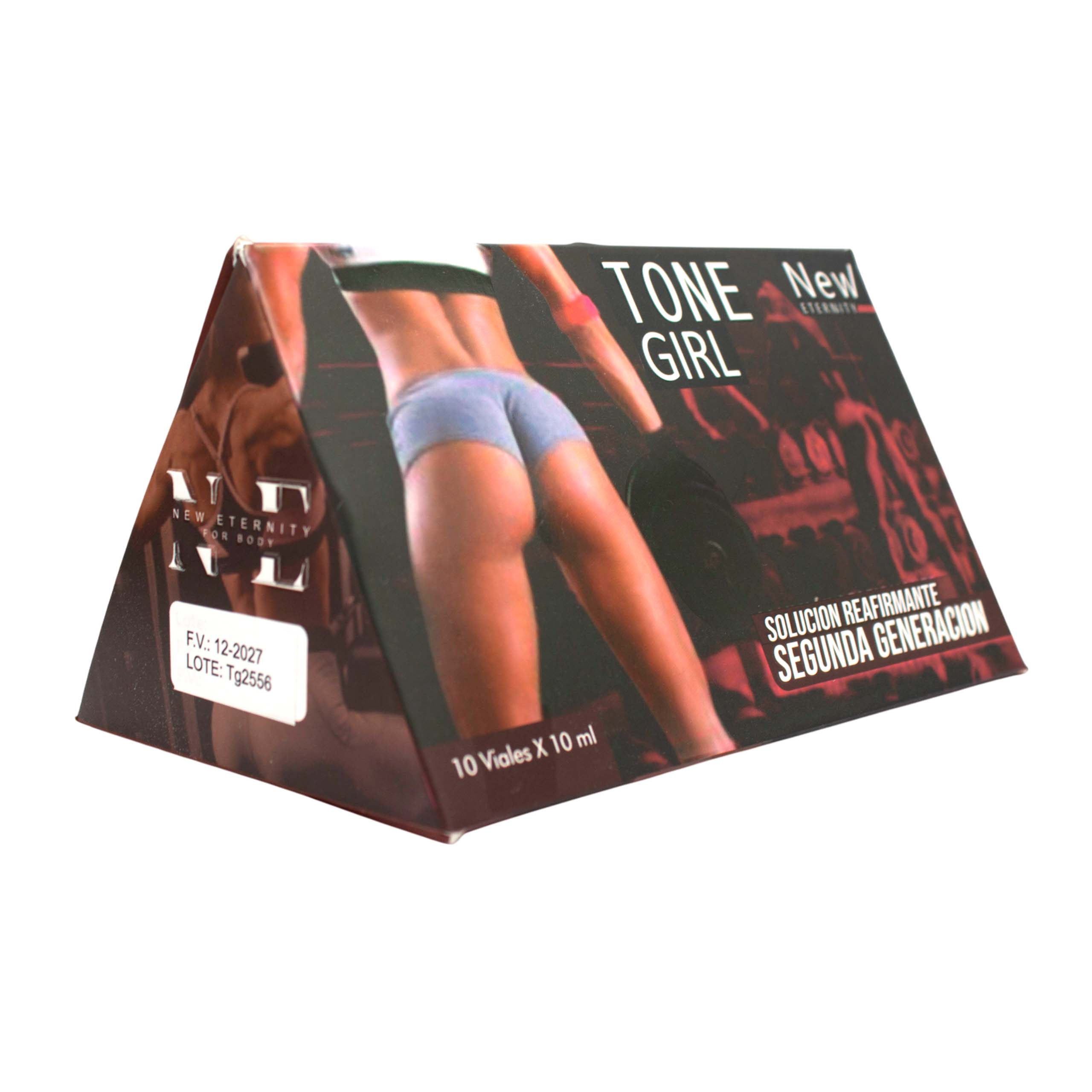 SUPREMEDICS TONE GIRL 1x10ml, Peptonas con Colágeno, Silicio Orgánico y EGF, Reafirmante y Tonificador Corporal Profesional